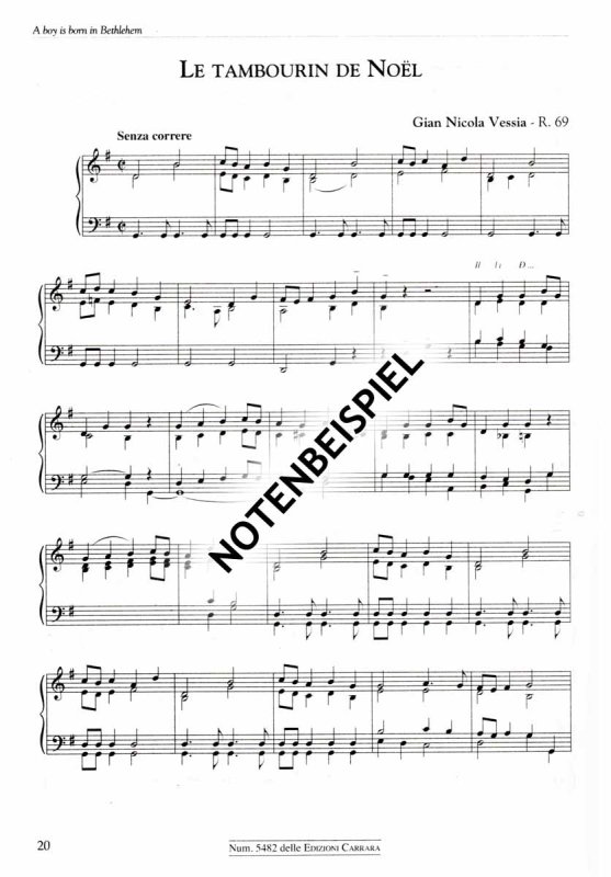 Le tambourin de Noel